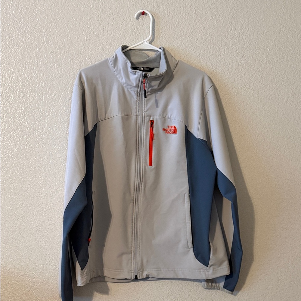 The North Face Men's Gray and Navy Performance Jacket